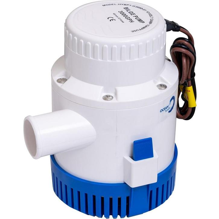 Ocean Bilgepomp 3000 GPH 12V, Watersport en Boten, Accessoires en Onderhoud, Ophalen of Verzenden