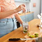 2dekans | KitchenBrothers Cocktail Set met Cocktailshaker -, Hobby en Vrije tijd, Ophalen of Verzenden, Zo goed als nieuw