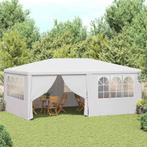Paviljoen 90g/m Staal | Laatste Stuk!, Opvouwbaar, Partytent, Nieuw, 4 tot 6 meter