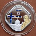 Cookeilanden. 5 Dollars 2006 Benedict XVI apostolic journey, Postzegels en Munten