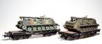 Artitec H0 - Modeltrein goederenwagon (4) - Set van 2 platte, Hobby en Vrije tijd, Modeltreinen | H0, Nieuw
