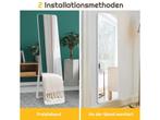 Coast 2 in 1 volle spiegelstandspiegel en wandspiegel 160 x, Huis en Inrichting, Verzenden, Nieuw