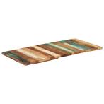 vidaXL Tafelblad rechthoekig 25-27mm 60x120 cm massief, Huis en Inrichting, Verzenden, Nieuw
