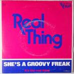 Real Thing - Shes a groovy freak - Single, Gebruikt, 7 inch, Pop, Single