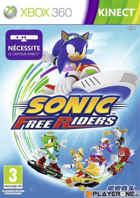 Xbox 360 - Sonic Free Riders (kinect), Spelcomputers en Games, Games | Xbox 360, Zo goed als nieuw, Ophalen of Verzenden