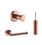 Sani Royal Toilet Accessoires Set Brons Geborsteld, Doe-het-zelf en Verbouw, Sanitair, Nieuw