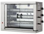 GGM Gastro | Gas kippengrill - 16kW - met 3 spiesen voor |, Verzenden
