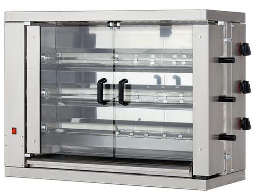 GGM Gastro | Gas kippengrill - 16kW - met 3 spiesen voor |, Zakelijke goederen, Horeca | Overige, Verzenden