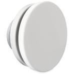 Toevoerventiel staal aansluitdiameter 100mm - WIT RAL 9016, Verzenden, Nieuw