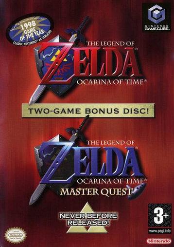 Zelda Ocarina Of Time + Master Quest (2 games, 1 disc)