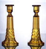 Val Saint Lambert - Charles Graffart - Kandelaber - Glas, Antiek en Kunst, Kunst | Designobjecten