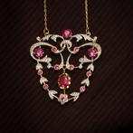 Zonder minimumprijs - Ketting met hanger - 8 karaat Zilver,