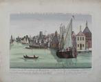 Opticaprent van Dordrecht, Antiek en Kunst, Kunst | Etsen en Gravures