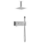 Vierkante inbouw regendouche met plafond arm 25cm douchekop, Verzenden, Nieuw