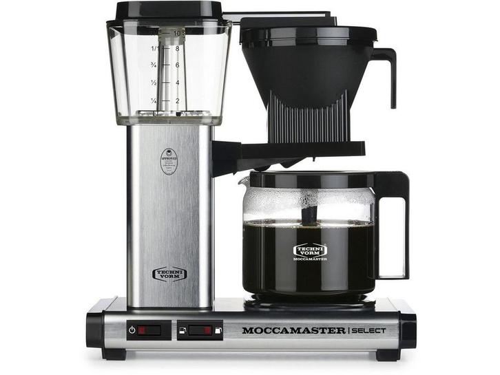 Moccamaster KBG 741 - Filterkoffiezetapparaat - 1,25L 10, Witgoed en Apparatuur, Koffiezetapparaten, Zo goed als nieuw, Verzenden