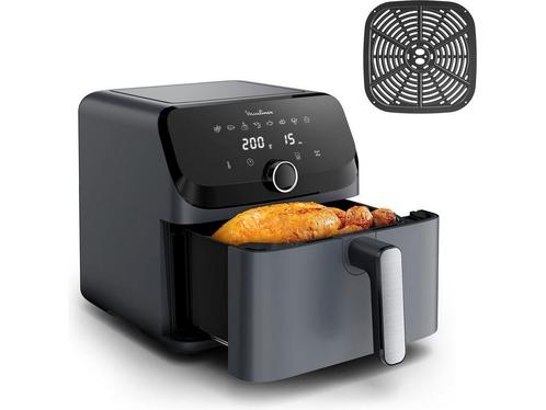 Moulinex Easy Fry Mega EZ855BF - Airfryer - Grijs, Huis en Inrichting, Woonaccessoires | Overige, Zo goed als nieuw, Verzenden