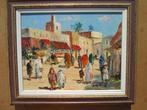 Bruno Retaux (1947) - Rue à Marrakech, Maroc, Antiek en Kunst