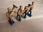 Lineol - Figuur - elastolin lineol 4 soldats SA très rare no, Nieuw