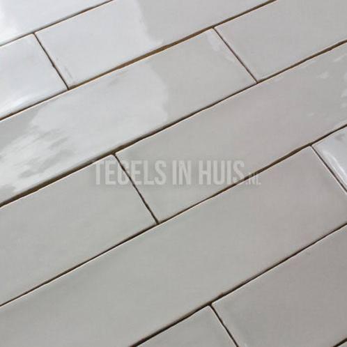 Equipe wandtegel masia licht grijs claro glans 7,5x30cm, Doe-het-zelf en Verbouw, Tegels, Wandtegels, Nieuw, 10 m² of meer, Keramiek