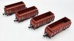 Minitrix N - 3524 - Modeltrein goederenwagon (4) - Vier, Hobby en Vrije tijd, Modeltreinen | N-Spoor, Nieuw