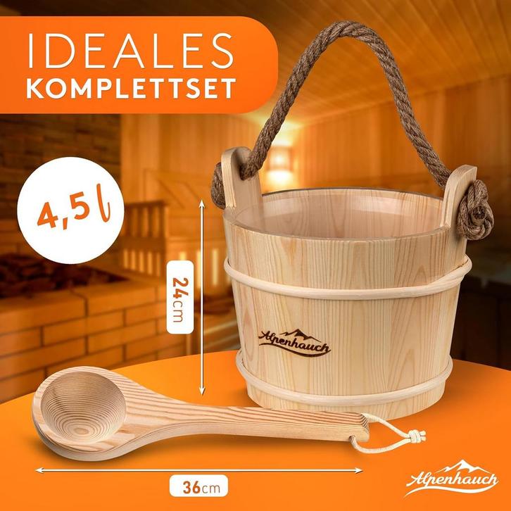 Sauna set  Alpenhauch, Huis en Inrichting, Overige Huis en Inrichting, Verzenden