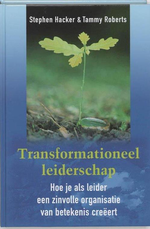 Boek Transformationeel leiderschap, Boeken, Economie, Management en Marketing, Zo goed als nieuw, Verzenden