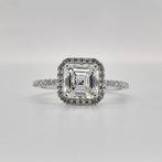 Zonder minimumprijs - Ring - 14 karaat Witgoud - 2.12ct. tw., Nieuw