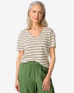 HEMA Dames T-shirt Evie strepen multi, Verzenden, Nieuw