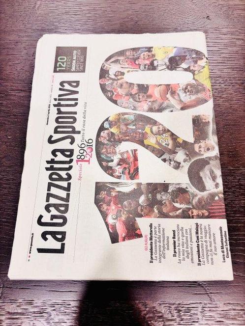 Calcio - Zeldzaamheid - La Gazzetta dello Sport Verzameltrio, Verzamelen, Overige Verzamelen