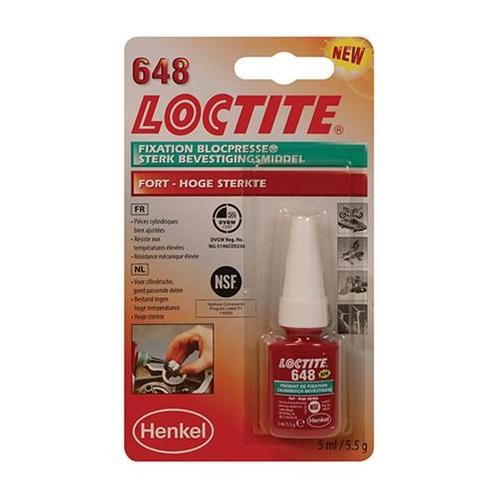 Loctite 648 5 ml, blister, Doe-het-zelf en Verbouw, Overige Doe-het-zelf en Verbouw, Nieuw, Verzenden