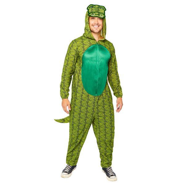 Krokodil Onesie Met Capuchon Volwassenen, Kleding | Dames, Carnavalskleding en Feestkleding, Nieuw, Ophalen of Verzenden