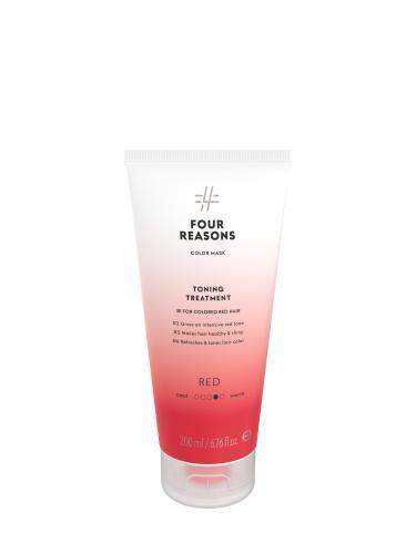 Four Reasons Color Mask Toning Treatment 200ml Red, Sieraden, Tassen en Uiterlijk, Uiterlijk | Haarverzorging, Nieuw, Verzenden