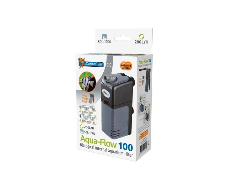 Superfish Aqua-Flow 100 Intern Filter, Dieren en Toebehoren, Vissen | Aquaria en Toebehoren, Ophalen of Verzenden