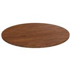 vidaXL Tafelblad rond Ø60x1,5 cm bewerkt massief eikenhout, Huis en Inrichting, Tafels | Eettafels, Verzenden, Nieuw