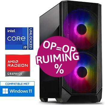 Core i9 12900KF - RX 9070 - 64GB - 2TB  - WiFi - BT Game PC, Computers en Software, Desktop Pc's