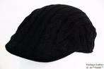 Flatcap Platte pet Hawkins gebreid zwart 54 - 61 Nieuw, Ophalen of Verzenden, Nieuw, One size fits all, Pet