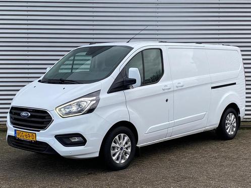 Ford Transit Custom 300 2.0 TDCI L2H1 LIMITED 2X schuif Auto, Auto's, Bestelauto's, Lease, Overige kleuren, Automaat, Wit, Ford