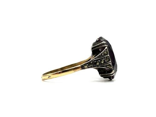 Zonder Minimumprijs - Ring - 18 karaat Geel goud - 7.00ct., Sieraden, Tassen en Uiterlijk, Ringen