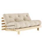 18% Korting | Karup Design Roots Slaapbank, Verzenden, Zo goed als nieuw, Beige