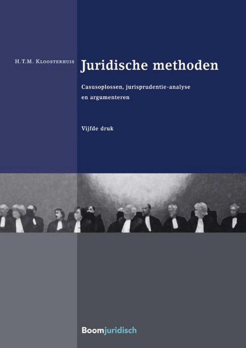 Juridische methoden / Boom Juridische studieboeken, Boeken, Studieboeken en Cursussen, Zo goed als nieuw, Verzenden