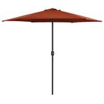 vidaXL Parasol met aluminium paal 270x246 cm, Tuin en Terras, Parasols, Verzenden, Nieuw, 2 tot 3 meter