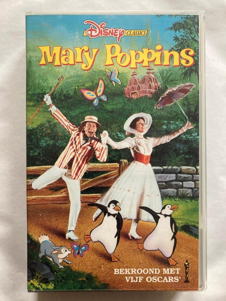 MARY POPPINS (VHS), Cd's en Dvd's, VHS | Film, Gebruikt, Verzenden