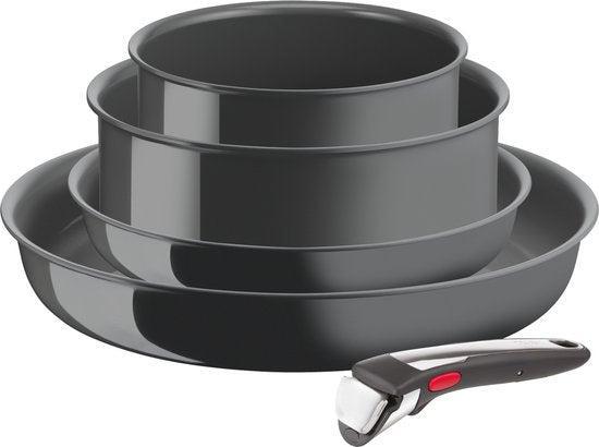 Tefal Ingenio Renew - Koekenpannenset - 5-delig - PFAS-vrij, Huis en Inrichting, Keuken | Potten en Pannen, Verzenden