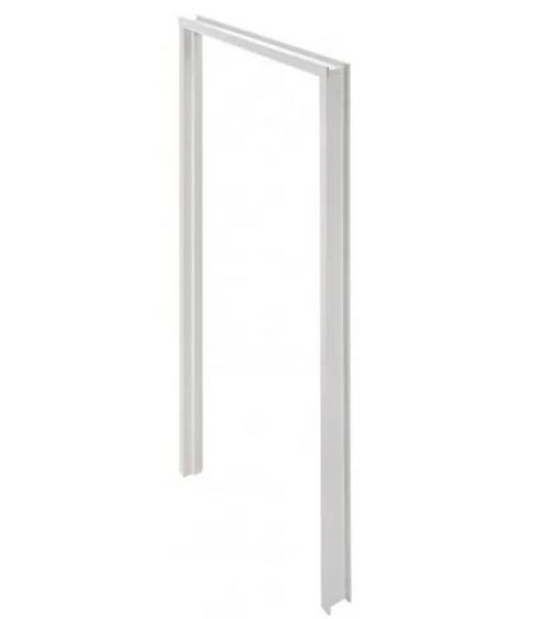 Hardhouten Buitendeur kozijn (67x114mm) Wit gegrond, Doe-het-zelf en Verbouw, Kozijnen en Schuifpuien