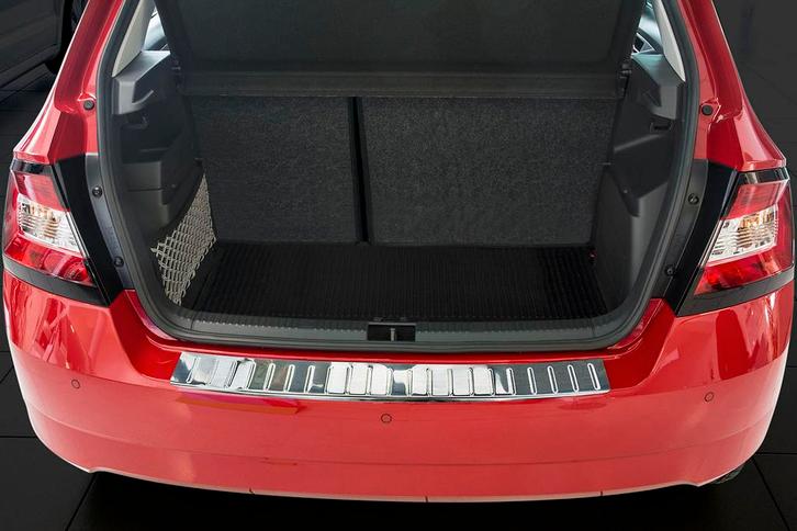 Achterbumperbeschermer | Skoda Fabia III 2014- | RVS, Auto-onderdelen, Carrosserie en Plaatwerk, Nieuw, Skoda, Verzenden
