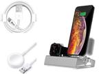 DrPhone T030B – 3 in 1 Charging Stand – Apple Watch -  Airpo, Telecommunicatie, Nieuw, Verzenden