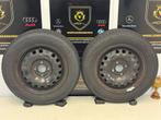 165/70R14 VW UP 2015 2 stuks All-Seasons banden 5x100 7 mm, Auto-onderdelen, Banden en Velgen, 14 inch, Gebruikt, Banden en Velgen