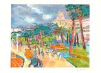 Gérard Vieillevie (1939-1992) - Le Negresco à Nice, sur la, Antiek en Kunst