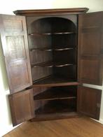 Hoekkast - Hout - Engelse antieke hoekkast