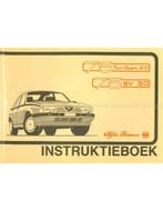 1987 ALFA ROMEO 75 INSTRUCTIEBOEKJE NEDERLANDS, Auto diversen, Handleidingen en Instructieboekjes